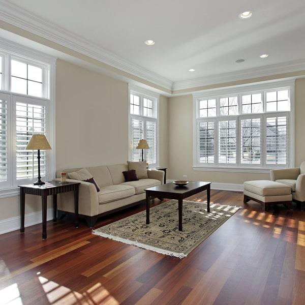 laminate floors are very durable and can withstand high-traffic areas with proper care and maintenance